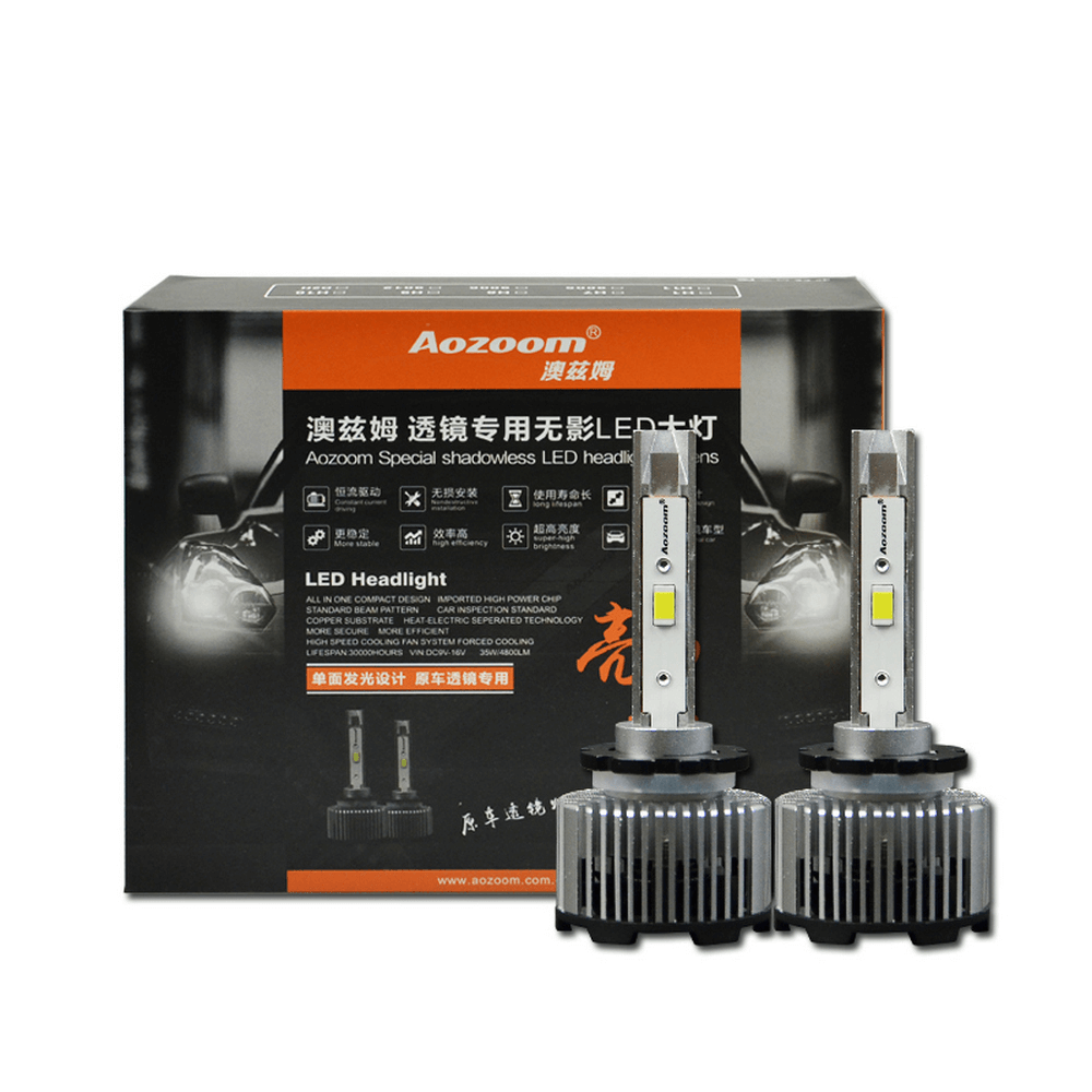 Aozoom L6-LS Gen LED Headlight Bulb for Projectors