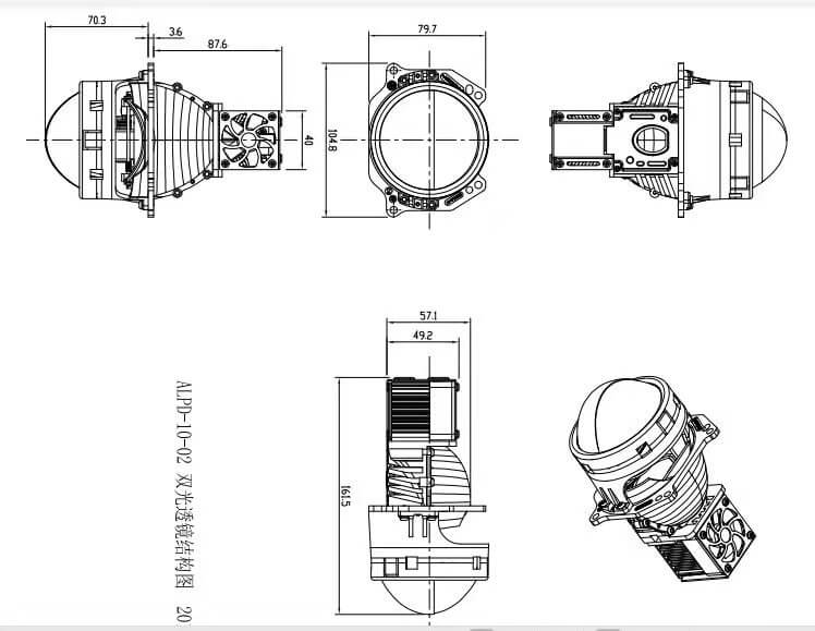 Aozoom China Projector