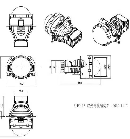 Bi Led Automotive Lighting